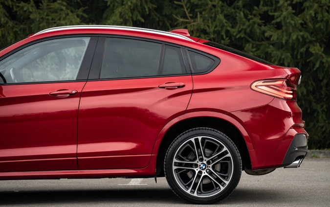 BMW X4 cena 124000 przebieg: 75000, rok produkcji 2015 z Brzozów małe 781